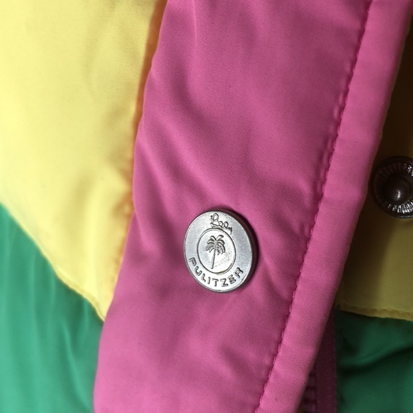 Lilly Pulitzer puffer vest sz 10-12 Girls/S Women - Picture 7 of 8